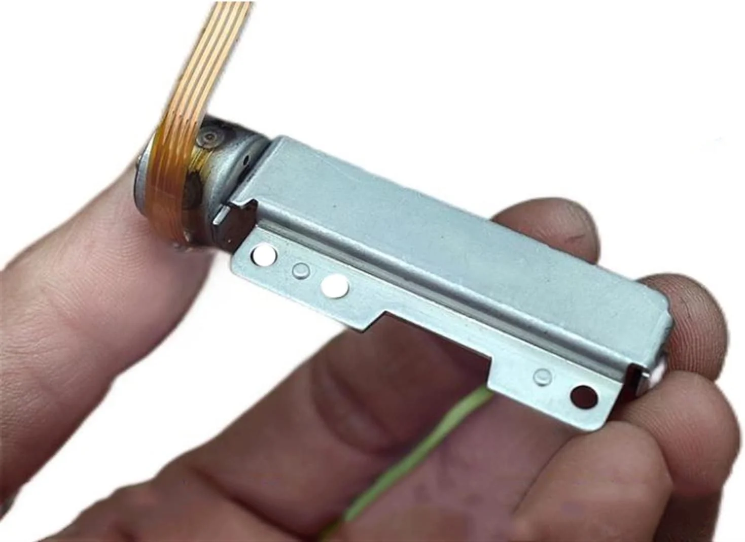 موتور پله ای کوچک 15 میلی متری دو فاز چهار سیمه تلسکوپی DIY با میله پیچی، موتور پله ای کوچک مناسب پرینتر، پروژه کشویی کوچک DIY، بالابر هل دهنده (سایز: نوع A (پیچ 50 میلی متری))