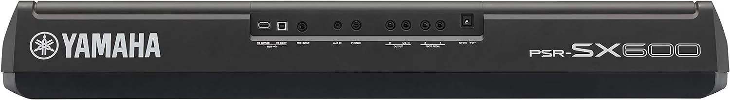 کیبورد دیجیتال یاماها PSR-SX600 - یک کیبورد ورک استیشن دیجیتال قدرتمند با 61 کلاویه حساس به لمس، 850 صدای ساز معتبر و استایل های DJ، با رنگ مشکی کیبورد دیجیتال یاماها PSR-SX600 - یک کیبورد ورک استیشن دیجیتال قدرتمند با 61 کلاویه حساس به لمس، 850 صدای ساز معتبر و استایل های DJ، با رنگ مشکی