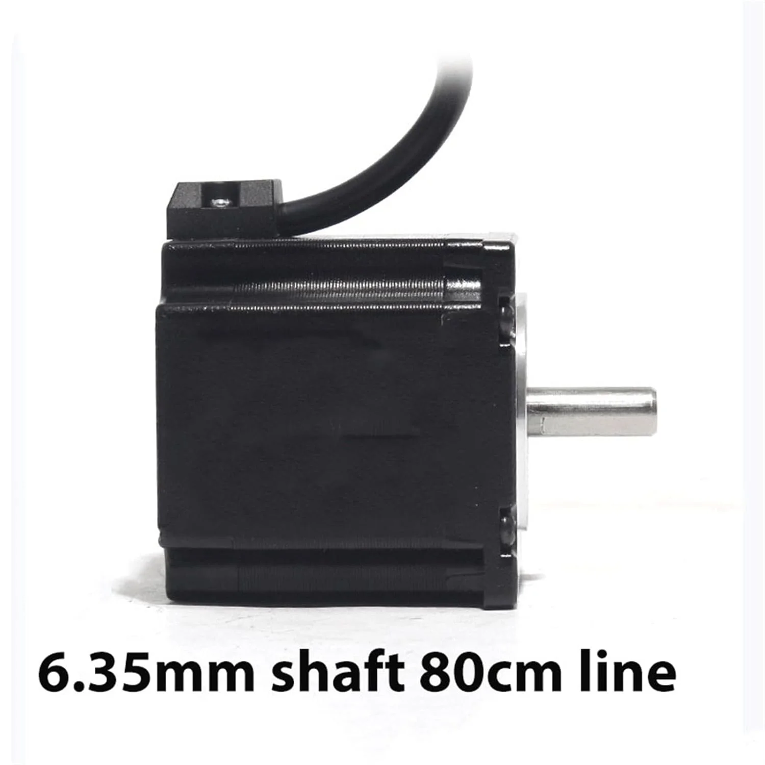 موتور پله ای Nema 23، 1.2 نیوتن متر، 3 آمپر، شفت 6.35 میلی متر / 8 میلی متر، موتور پله ای 57x56 میلی متر، 2 فاز 4 سیم برای اکسترودر درایور پرینتر سه بعدی (6.35 میلی متر)