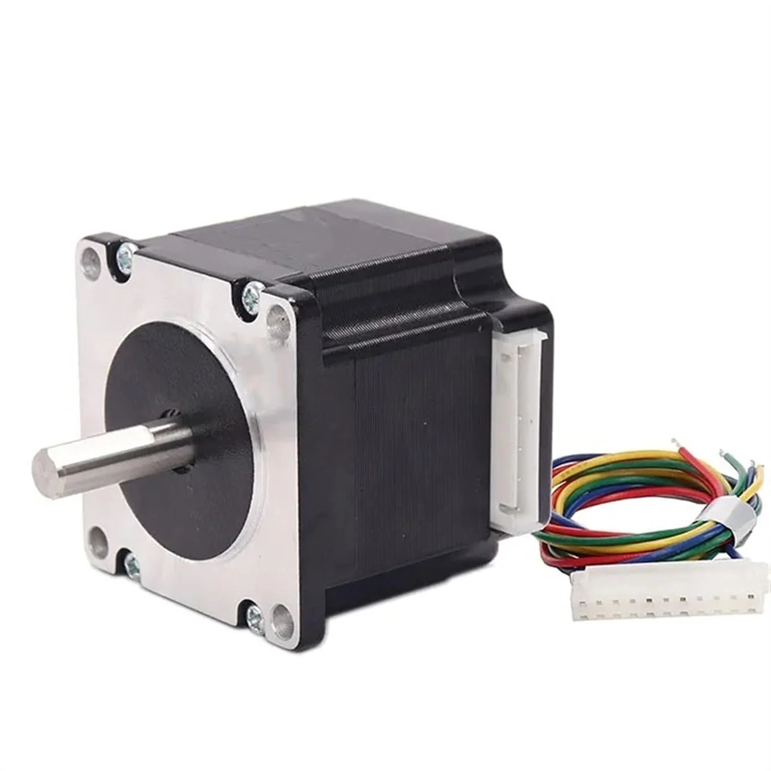 موتور پله ای Nema 23 فلنج 57x57mm، 101N.cm، 2.8 آمپر، 1.8 درجه، 2 فاز، 4 سیم، موتور پله ای برای اکسترودر پرینتر سه بعدی
