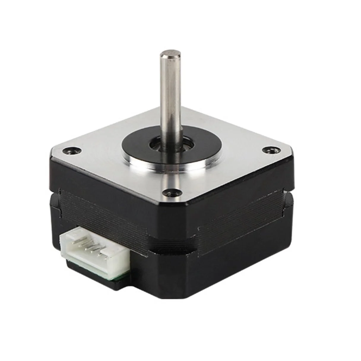 موتور پله ای دو فاز 4 سیم Nema 17 با زاویه 1.8 درجه، 1.5 آمپر، 0.42 نیوتن متر، 42x42x34 میلی متر، موتور پله ای برای پرینت سه بعدی و اکسترودر