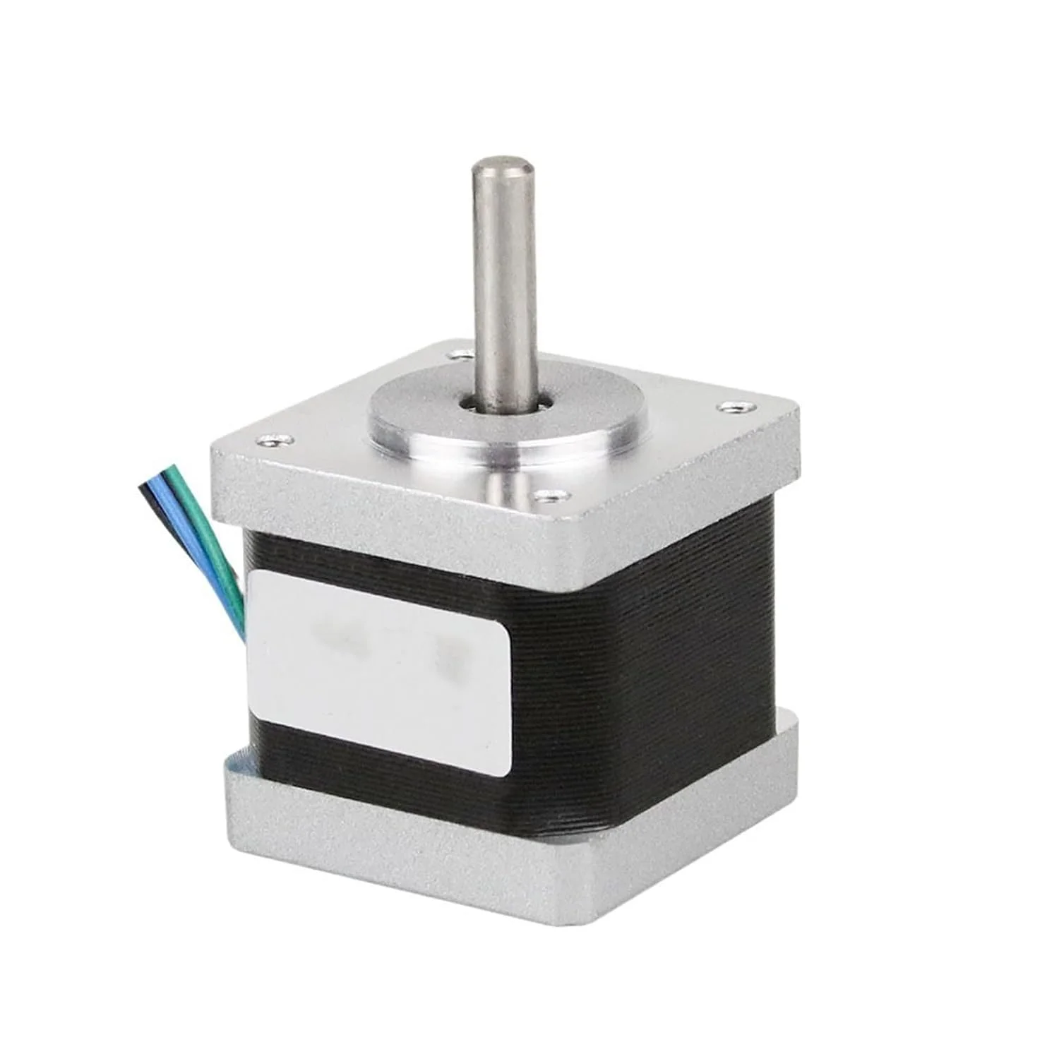 موتور پله ای دو قطبی 1.8 درجه 35x35x34 میلی متر 14N.cm 1A 2 فاز 4 سیم Nema 14 برای اکسترودر پرینتر سه بعدی