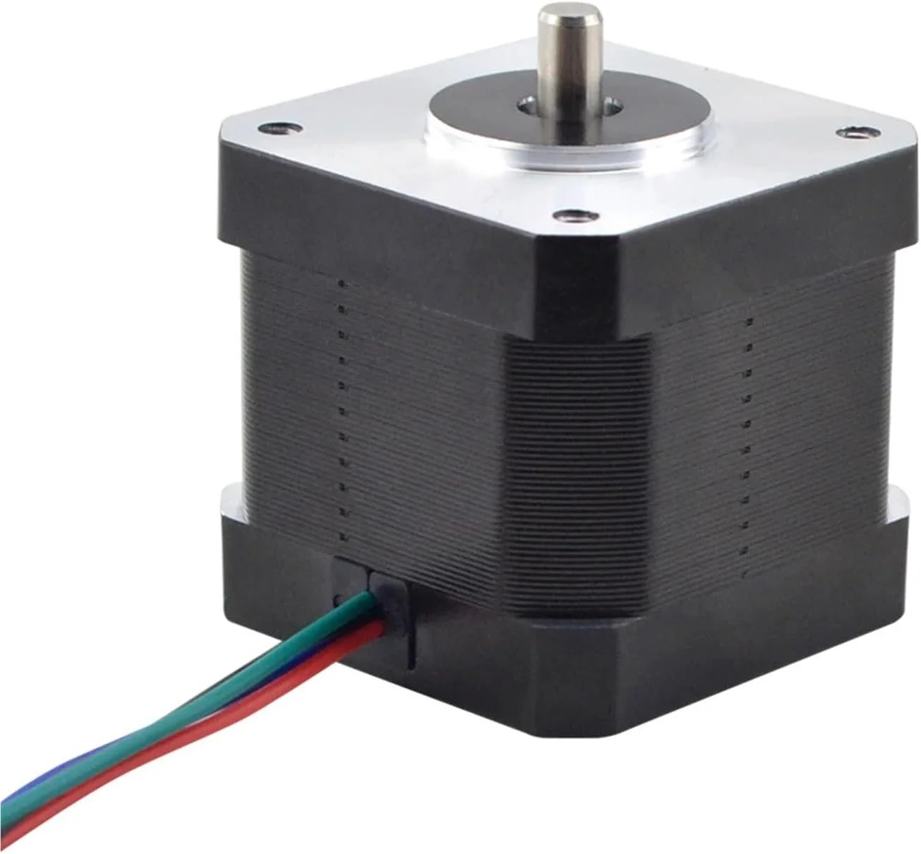 موتور پله ای Nema 17 با شفت کوتاه، 36Ncm، 1.58A، طول 39mm برای پرینتر سه بعدی