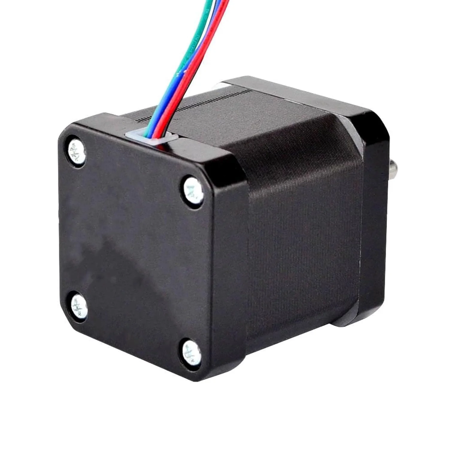 موتور پله ای دو فاز 4 سیمه 42x48 میلی متر 0.9 درجه 2 آمپر 46N.cm 65oz.in Nema 17 موتور پله ای 42 برای اکسترودر درایور پرینتر سه بعدی DIY