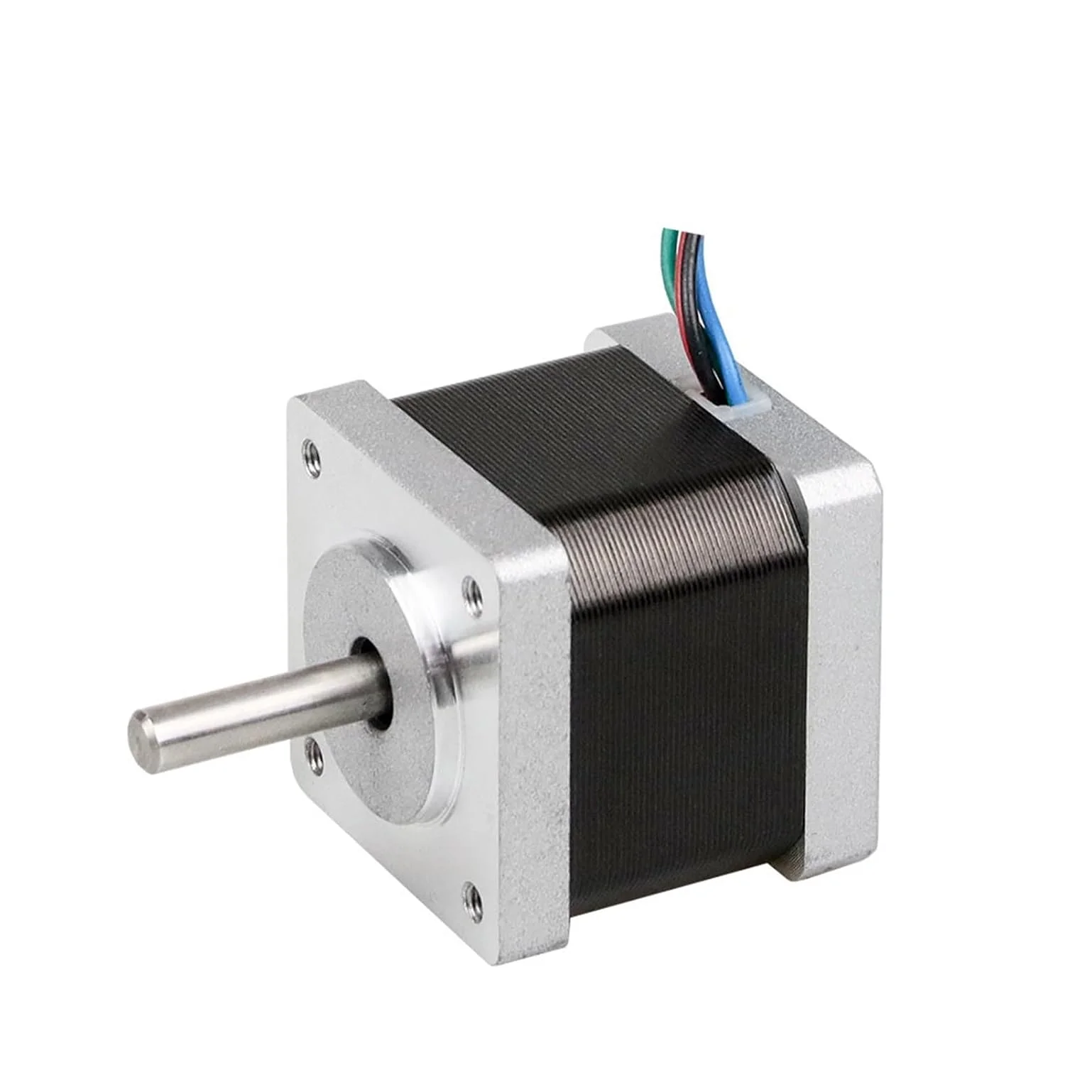 موتور پله ای دو قطبی 1.8 درجه 35x35x34 میلی متر 14N.cm 1A 2 فاز 4 سیم Nema 14 برای اکسترودر پرینتر سه بعدی