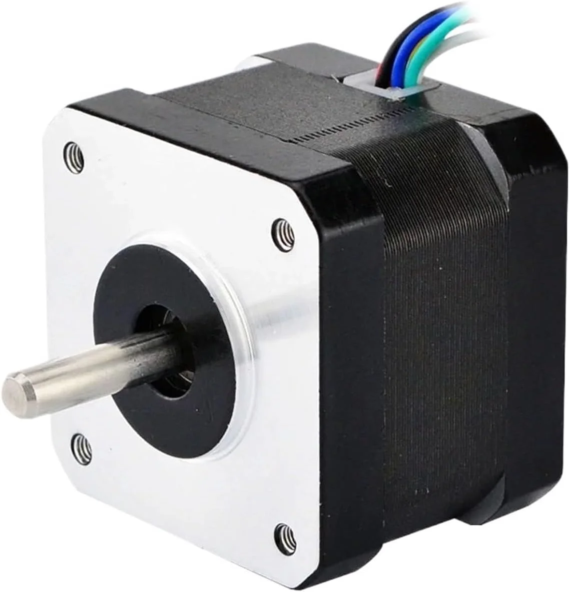 موتور پله ای 0.9 درجه Nema 17 تک قطبی 16Ncm (22.7oz.in) 0.31A 42x42x34mm 6 سیم Nema17 موتور پله ای برای CNC پرینتر سه بعدی