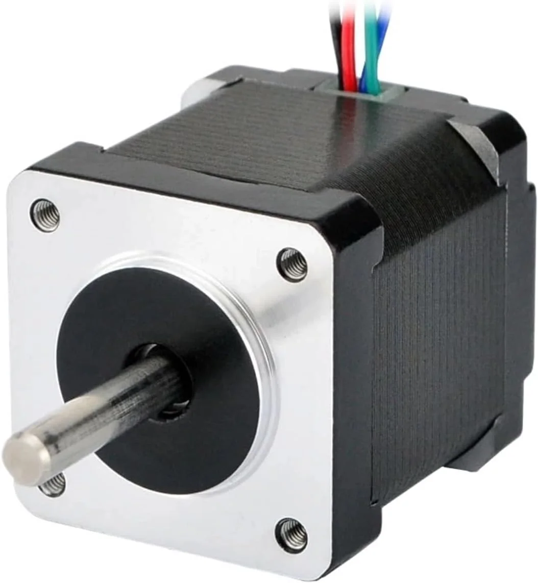 موتور پله ای Nema 14، 42 میلی متر، 23Ncm، 0.5 آمپر، 4 سیم، موتور پله ای Nema14 برای پرینتر سه بعدی CNC DIY