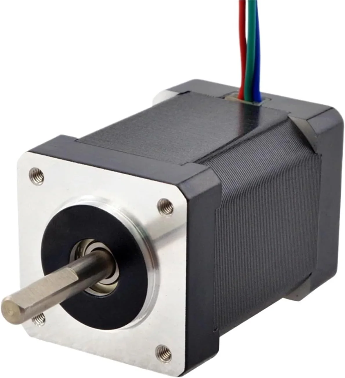 موتور پله ای Nema 14 با گشتاور بالا 40Ncm (56.7oz.in) 1.5A 35x35x52mm Nema14 استپر 4 سیمه برای CNC DIY پرینتر سه بعدی
