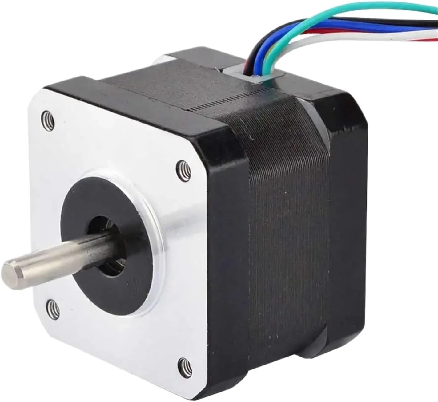 موتور پله ای 0.9 درجه Nema 17 تک قطبی 16Ncm (22.7oz.in) 0.31A 42x42x34mm 6 سیم Nema17 موتور پله ای برای CNC پرینتر سه بعدی