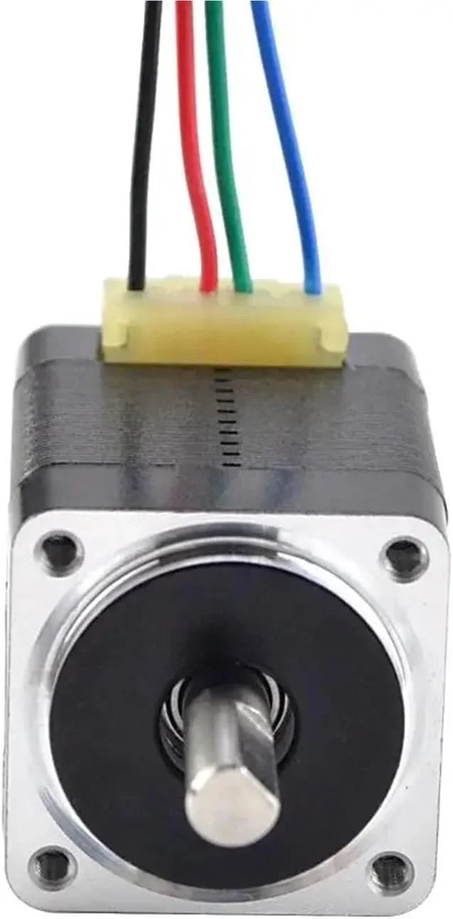 موتور پله ای Nema 8 مدل 20BYGH با ابعاد 28 میلی متر و گشتاور 1.6Ncm (2.3oz.in) ، 4 سیم، 1.8 درجه و 0.2 آمپر برای پرینتر سه بعدی CNC XYZ