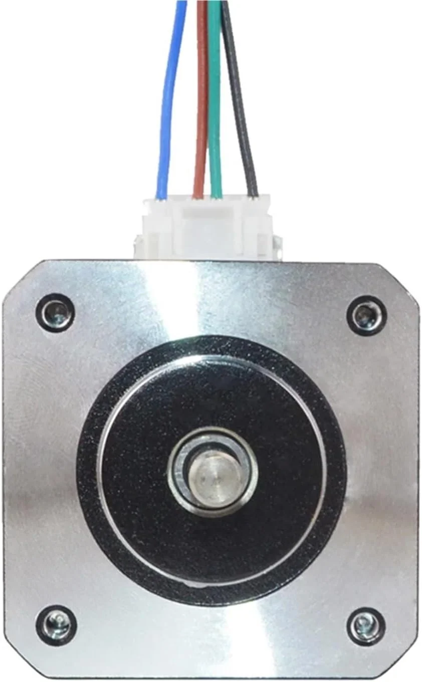 موتور پله ای Nema 17، سایز 42x25mm، موتور پله ای Nema17، جریان 0.7 آمپر، گشتاور 13Ncm، 4 سیم، مناسب برای پرینتر سه بعدی، CNC و ربات