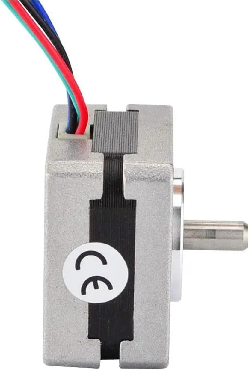 موتور پله‌ای Nema 14 دو قطبی 1.8 درجه 5Ncm (7.08oz.in) 0.4A 10V 35x35x20mm 4 سیم برای CNC DIY پرینتر سه بعدی