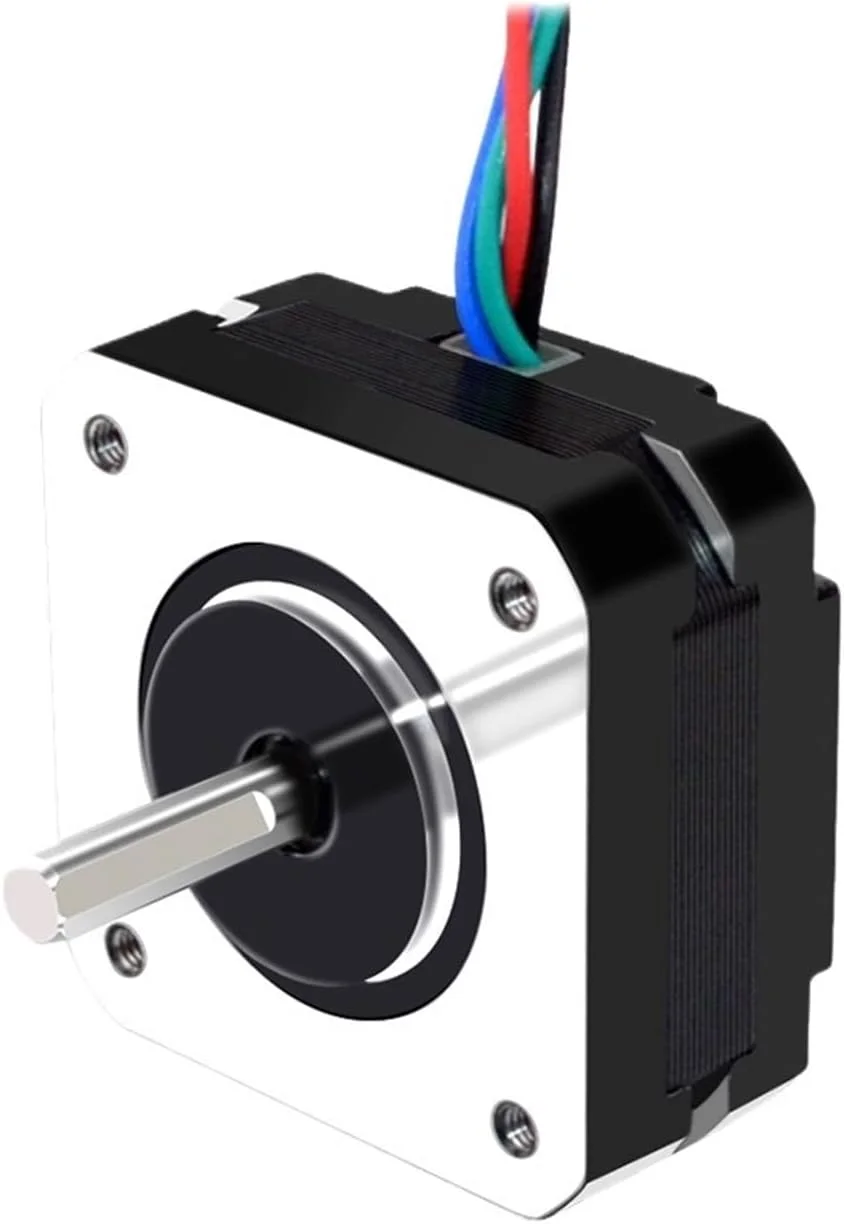 موتور پله ای Nema 17 بدنه کوتاه 16Ncm 1A Nema17 موتور پله ای 4 سیمه 17HS08-1004S موتور برای اکسترودر CNC موتور پرینتر سه بعدی