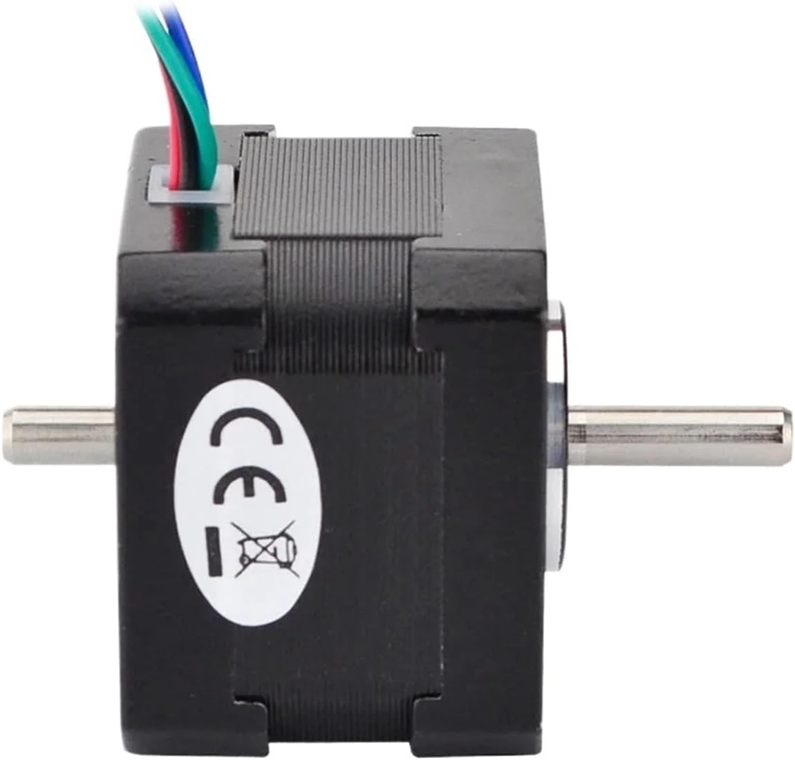 موتور پله‌ای Nema17 دو شفت 4 سیمه 22Ncm (31oz.in) 1.33A موتور 42 طول 34 میلی‌متر برای پرینتر سه بعدی CNC DIY