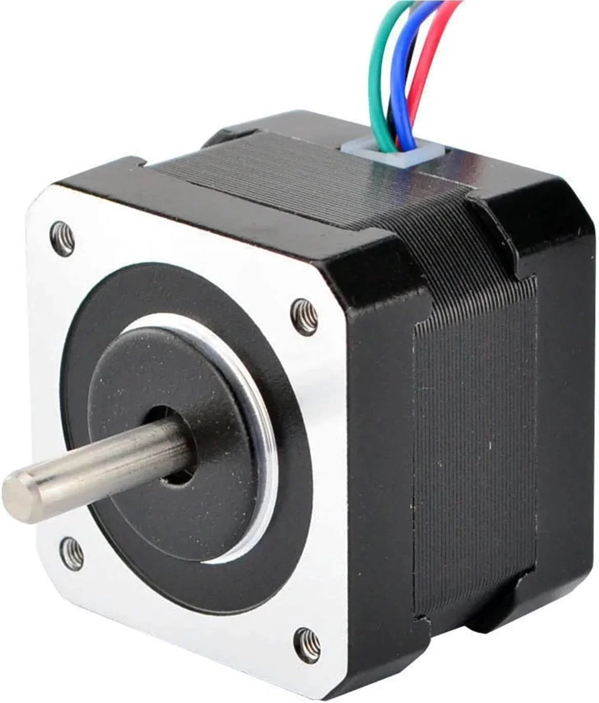 موتور پله‌ای Nema17 دو شفت 4 سیمه 22Ncm (31oz.in) 1.33A موتور 42 طول 34 میلی‌متر برای پرینتر سه بعدی CNC DIY