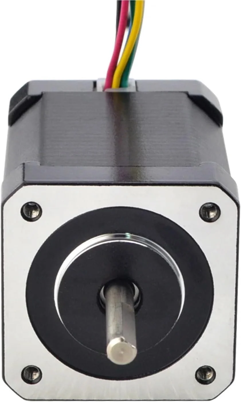 موتور پله‌ای Nema 17 تک قطبی 1.8 درجه 65Ncm (92oz.in) 1.2 آمپر 42x42x60 میلی‌متر 6 سیم برای CNC DIY پرینتر سه بعدی