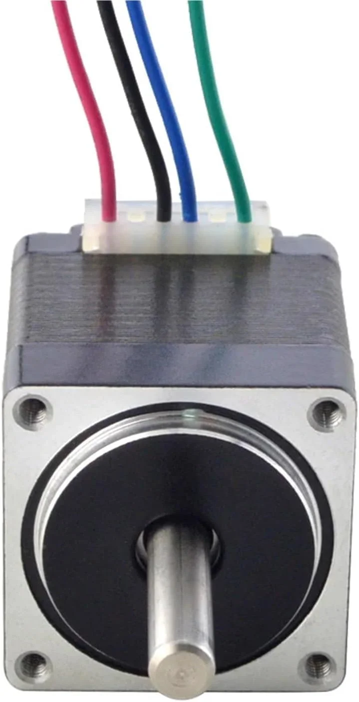 موتور پله‌ای دو شفت Nema 11، 1.8 درجه، 7Ncm (9.94oz.in)، 0.67A، 4 سیمه برای پرینتر سه بعدی CNC DIY