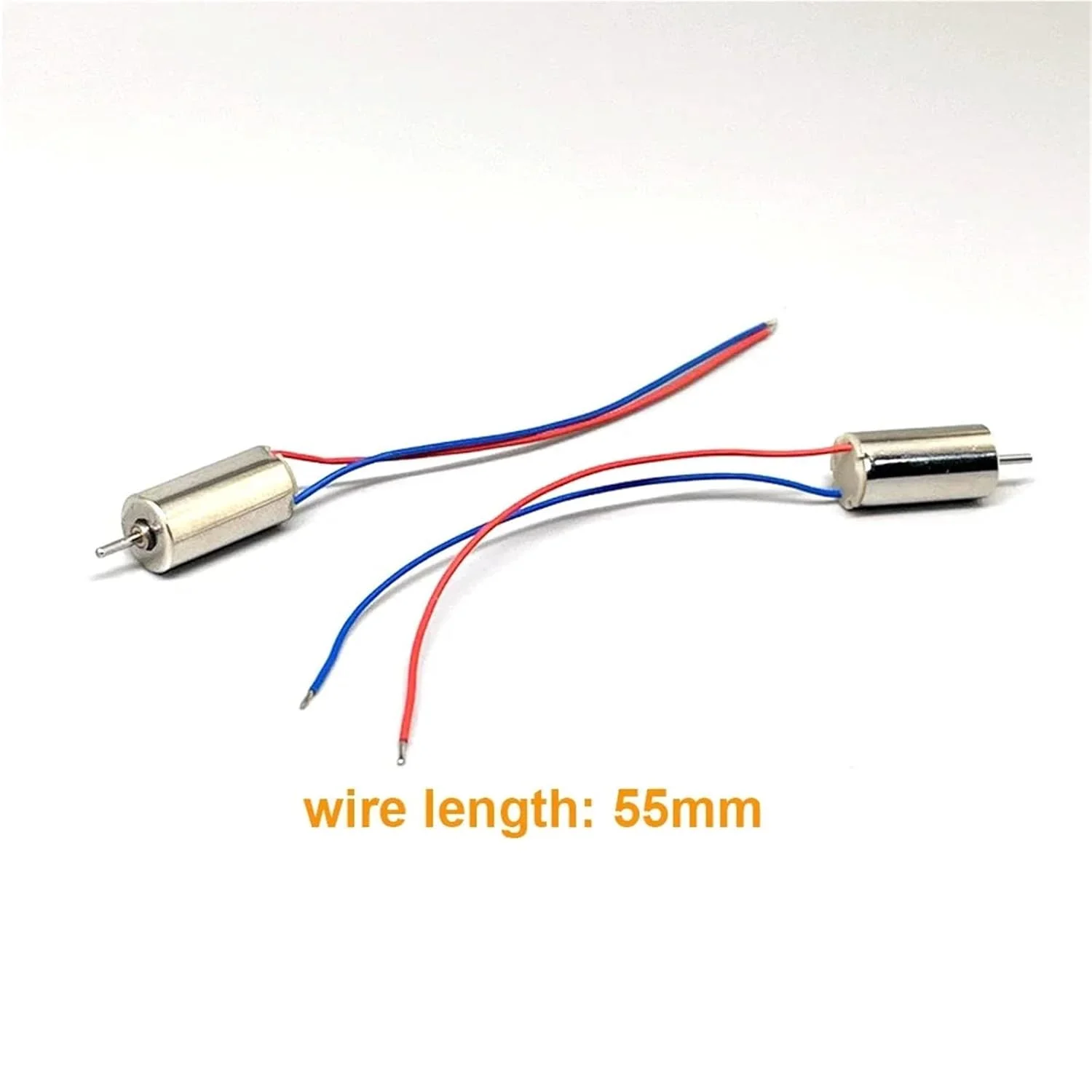 موتور هسته ای کوچک 612 DC 3V 3.7V A4.5V با سرعت بالا 56000 دور در دقیقه 6mm*12mm مغناطیسی 2 عددی