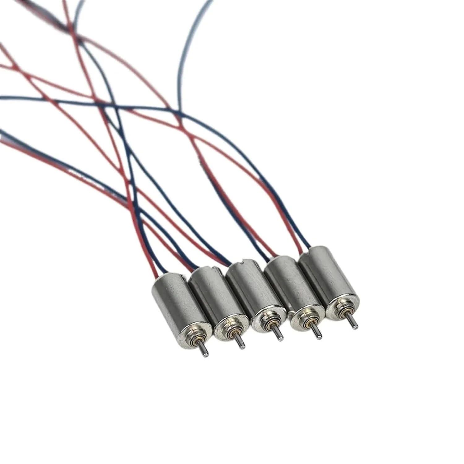 موتور کورلس مینیاتوری 4 در 8 میلی‌متر DC 1.5V-4.2V 3.7V 65000 دور در دقیقه، موتور فنجانی توخالی کوچک با سرعت بالا، 5 عدد