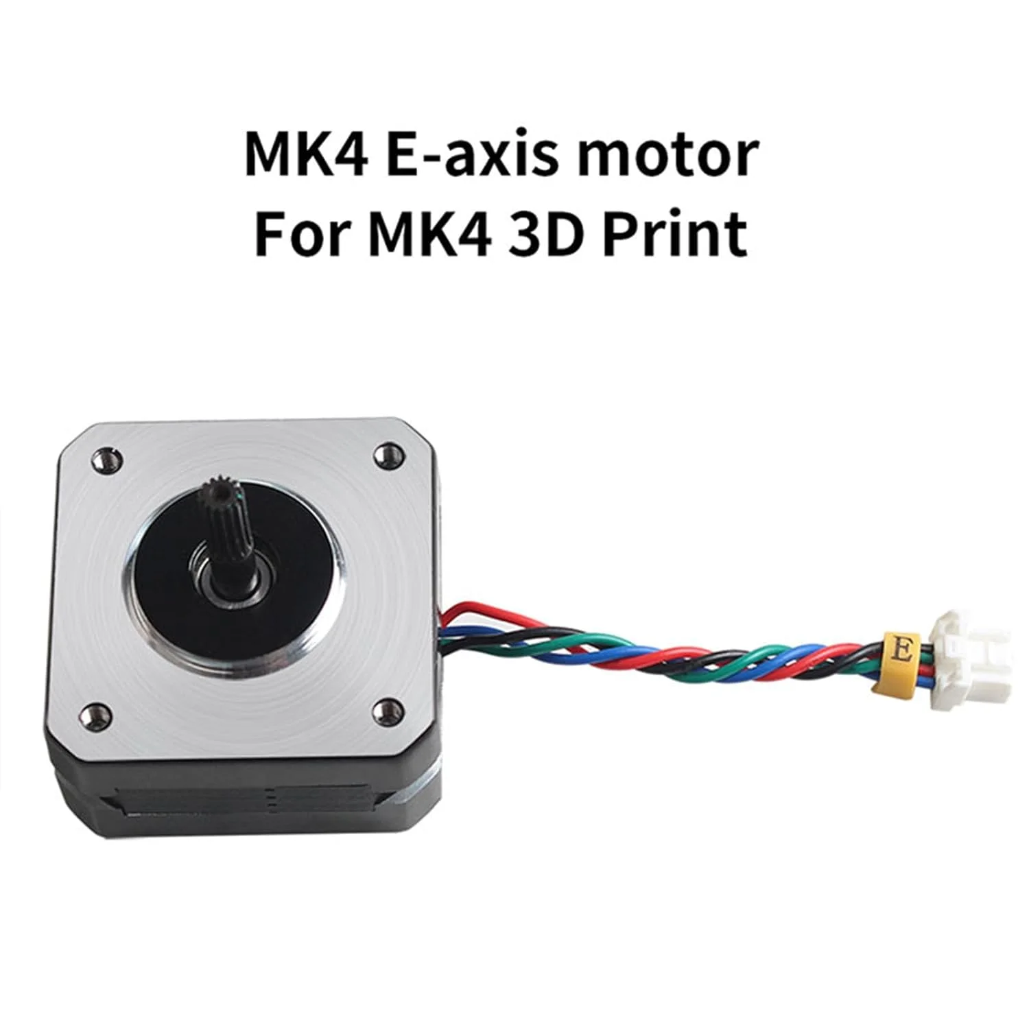 موتور پله ای 40-20 میلی متری پرینتر سه بعدی محور E اکسترودر، سازگار با Prusa MK4، موتور پله ای مقاوم در برابر درجه حرارت بالا و کم صدا، لوازم جانبی پرینتر سه بعدی