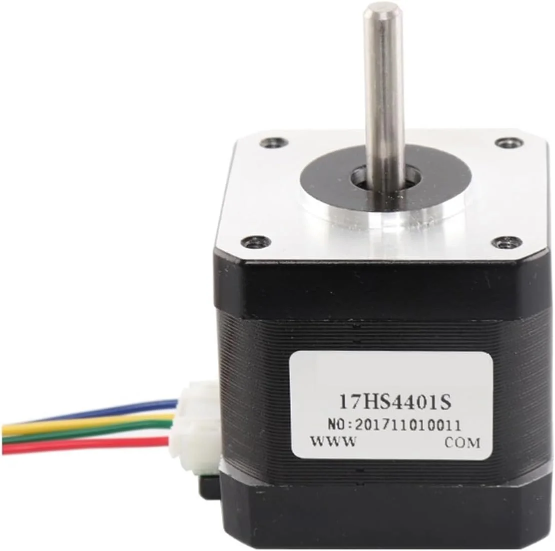موتور 4 سیمه پرینتر سه بعدی، موتور 42 مدل 42BYGH 1.7A 17HS4401S برای محورهای XYZ موتور Nema 17