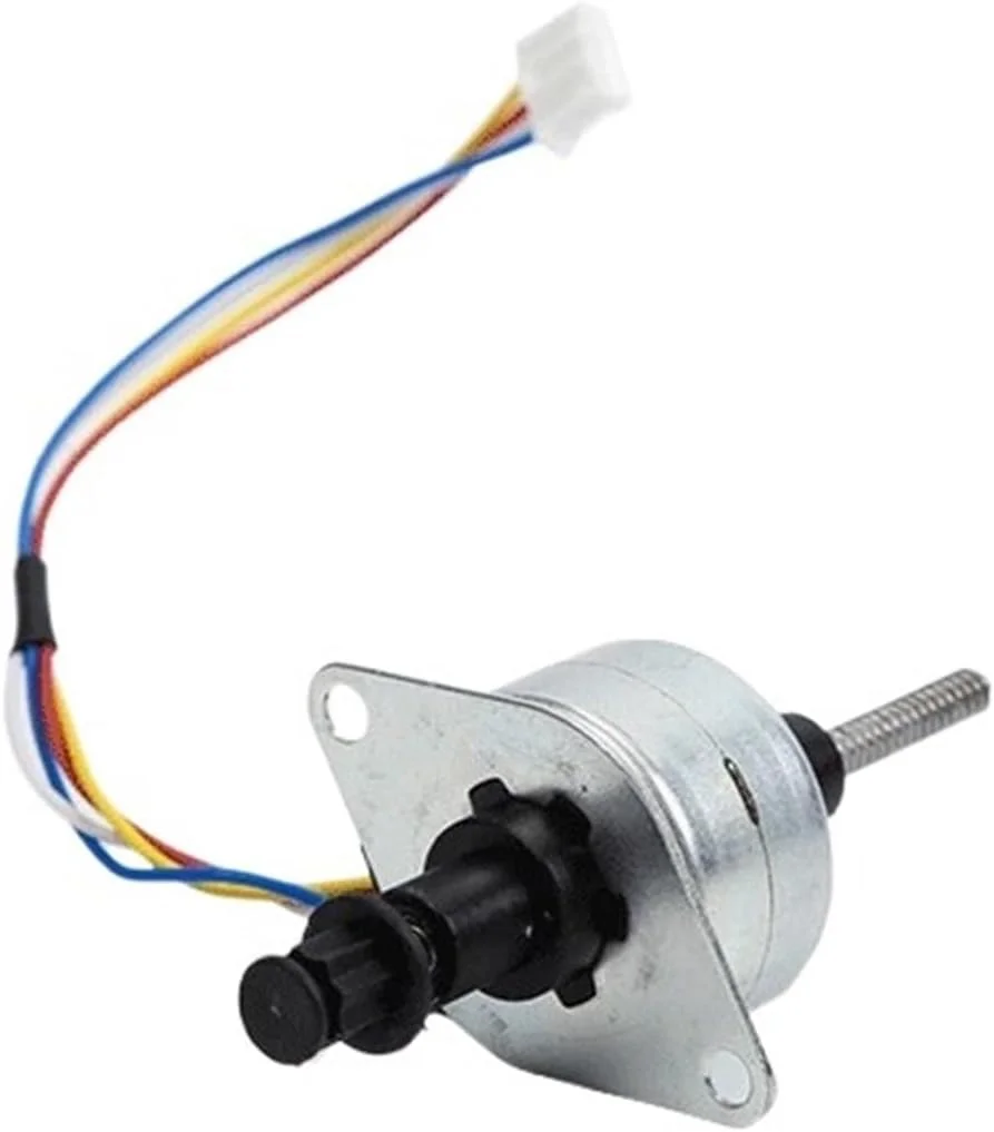 موتور پله ای کوچک PM25 با طول پیچ 71 میلی متر، موتور پرینتر با گشتاور بالا