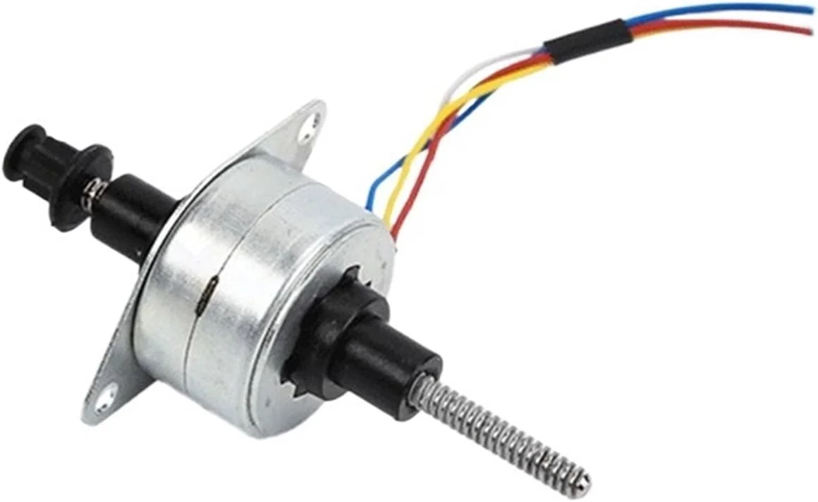 موتور پله ای کوچک PM25 با طول پیچ 71 میلی متر، موتور پرینتر با گشتاور بالا