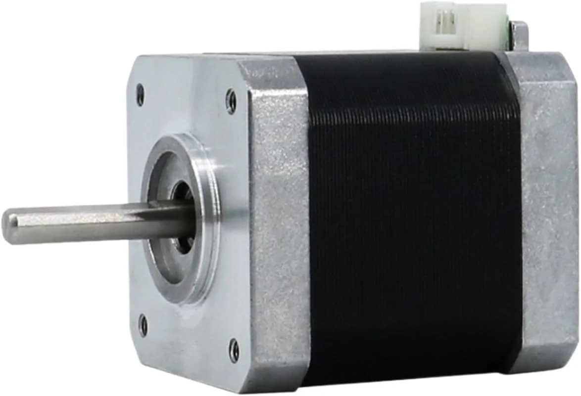 موتور پله ای Nema42HS48 48mm Nema17 موتور پله ای 42 موتور 0.55Nm 42HS48 1.5A شفت موتور 5mm 4 سیم برای اکسترودر CNC موتور پرینتر سه بعدی برای اتوماسیون و نوار نقاله