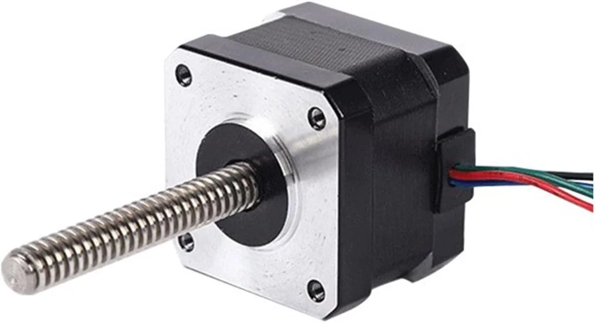 موتور پله ای دو فاز چهار سیمه سایز 42 مناسب پرینتر سه بعدی، تجهیزات روشنایی و دستگاه های حکاکی