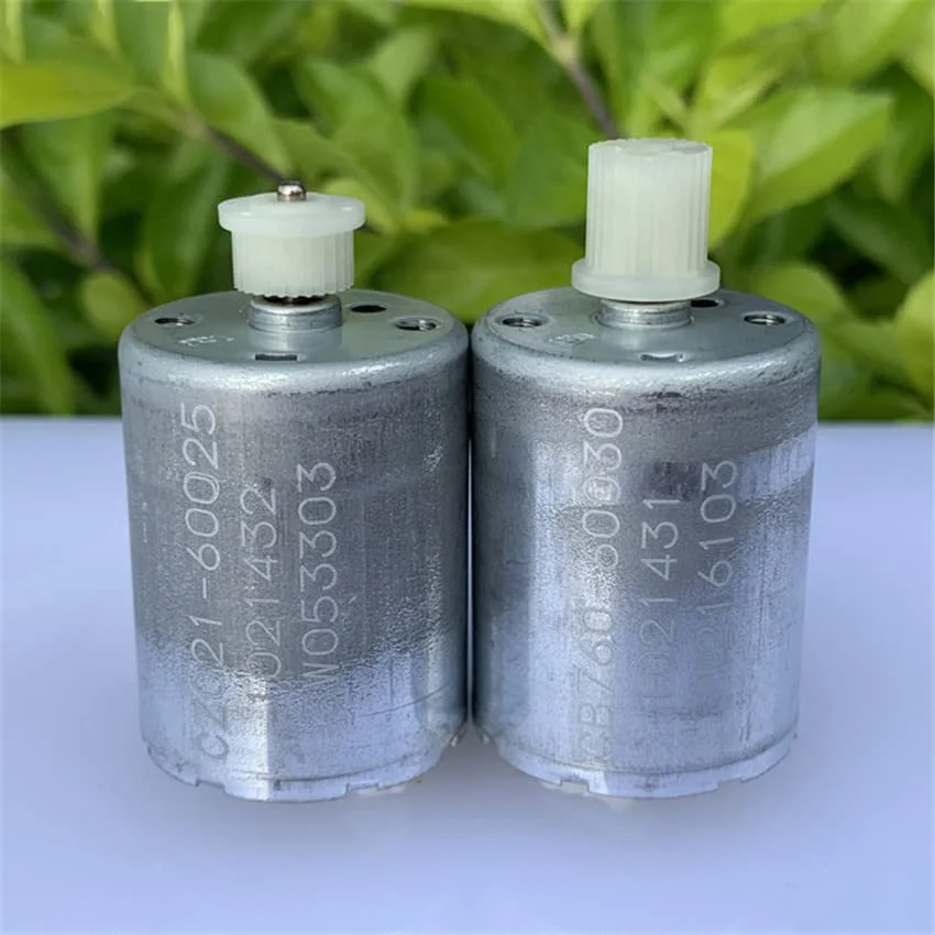 یک عدد موتور براش خورده DC 5V 12V 370 با برس کربنی، موتور مینی DC برای قرقره تسمه، موتور پرینتر برای قطعات مدل اسباب بازی دست ساز DIY - (ولتاژ (V): مدل B)