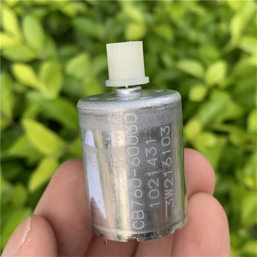 یک عدد موتور براش خورده DC 5V 12V 370 با برس کربنی، موتور مینی DC برای قرقره تسمه، موتور پرینتر برای قطعات مدل اسباب بازی دست ساز DIY - (ولتاژ (V): مدل B)