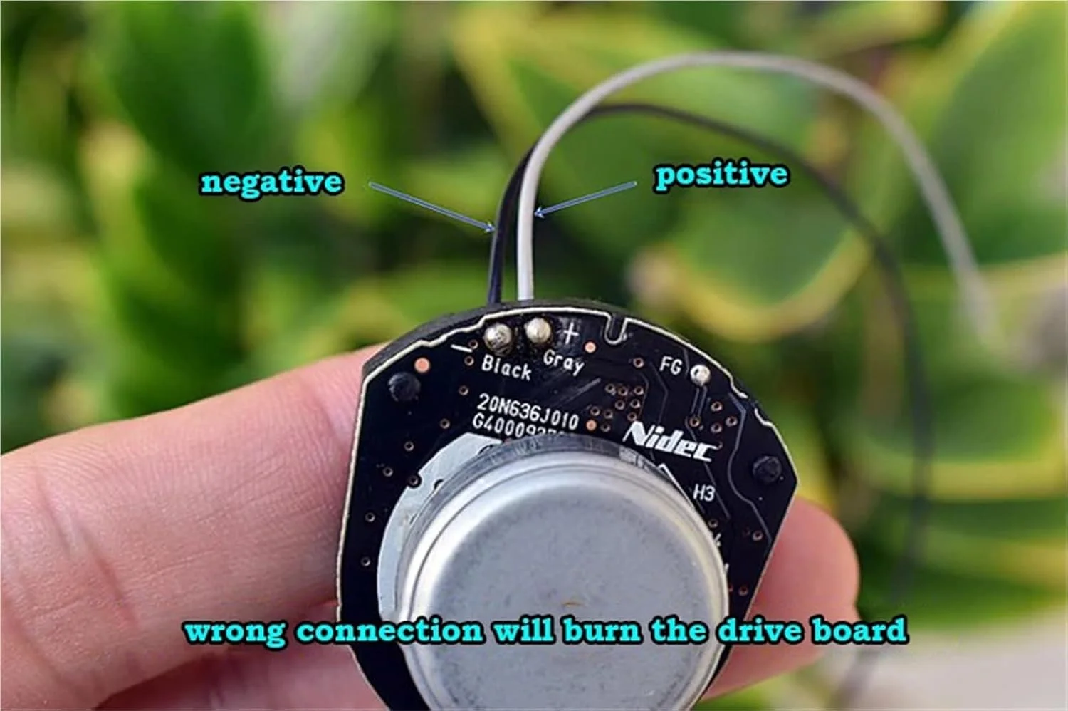 موتور براشلس 20N DC، 6 تا 12 ولت، 12000 دور در دقیقه، سرعت بالا، گشتاور بزرگ، مینی 24 میلی متر، 1 عدد