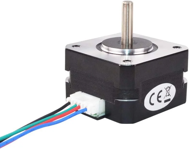 موتور پله ای دو قطبی Nema 17، 0.7 آمپر، 13Ncm مدل 17HS10-0704S