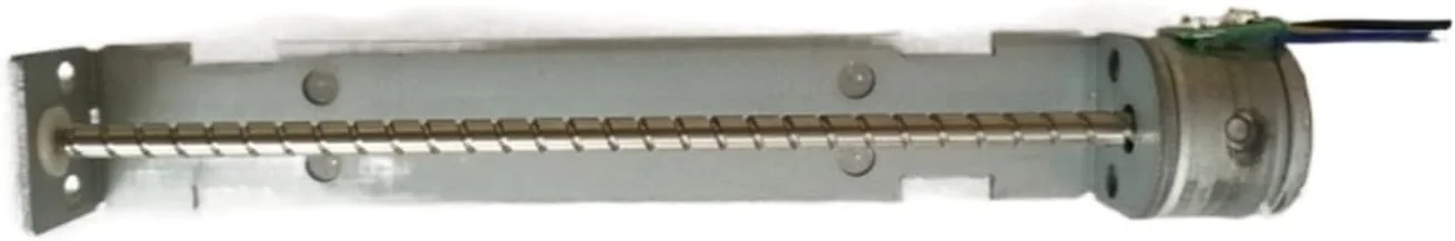 تجهیزات اندازه گیری موتور پله ای اسلاید میکرو پیچ 105 * 15 * 18 میلی متر موتور پله ای 2 فاز 4 سیم با موتور برای چاپگر پروژه لغزنده کوچک DIY علم