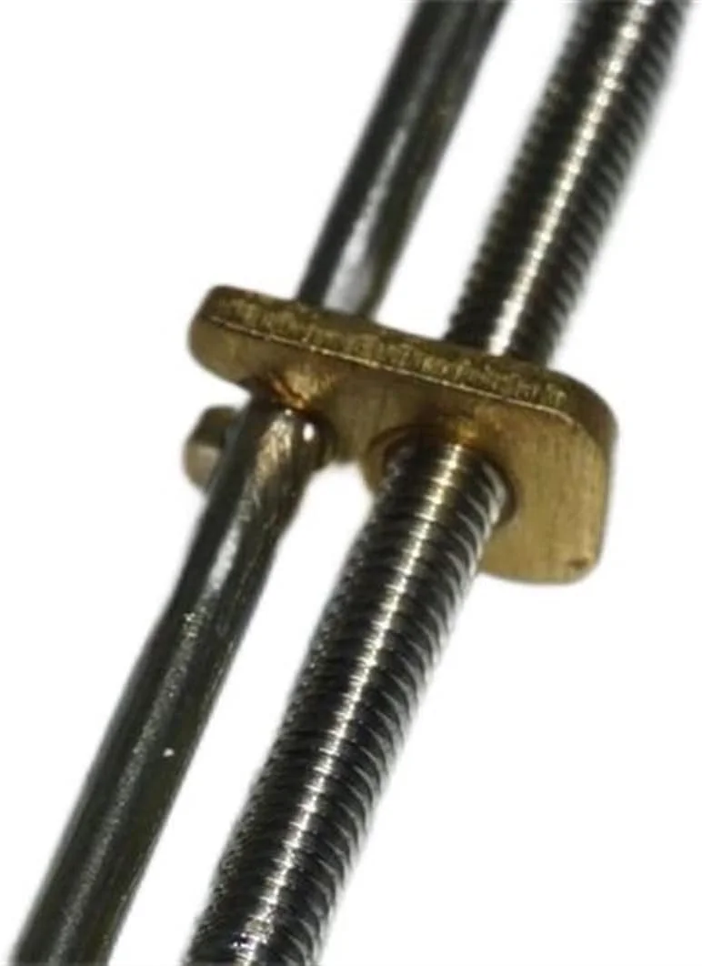 موتور پله ای مینیاتوری 10 میلی متری با لغزنده پیچ تجهیزات اندازه گیری، طول 38 میلی متر، موتور پله ای دو فاز چهار سیمه، موتور چاپگر میکرو DIY، علم DIY