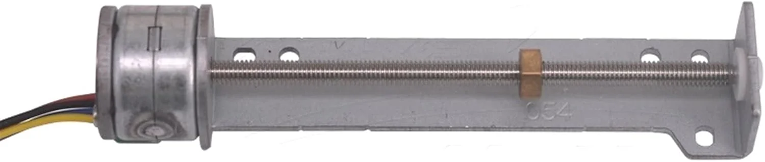 موتور چاپگر DIY تجهیزات اندازه گیری، موتور دستگاه حکاکی، موتور پله ای 2 فاز 4 سیم، موتور مهره پیچ اسلاید میز کشویی M3 علم DIY