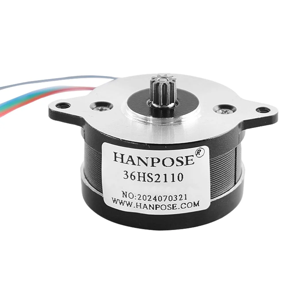 موتور پله‌ای اکسترودر بدنه گرد با چرخ‌دنده‌های 8 دندانه، سازگار با اکسترودرهای Orbitor Sherpa، Ender 3 Pro Neo V2 و پرینتر سه بعدی Voron2.4