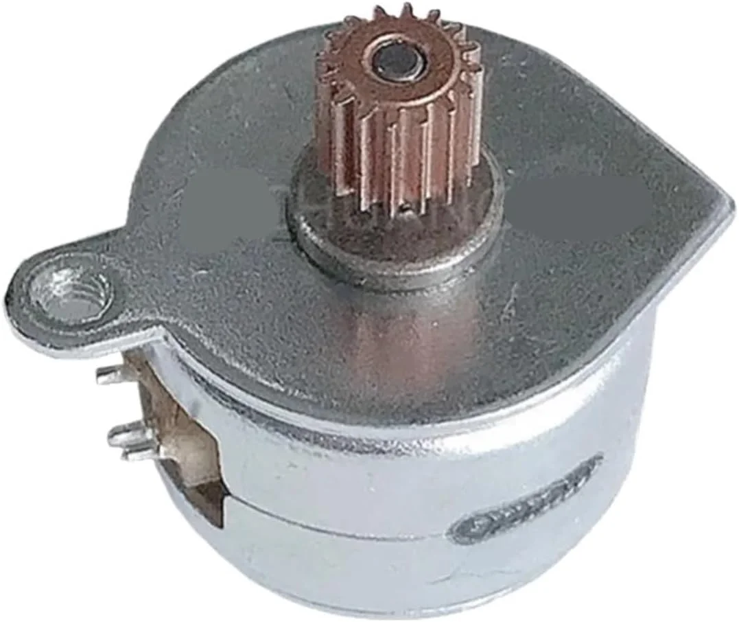 دو عدد موتور پله ای 15BY25، موتور 15 میلی متری پرینتر، موتور POS، موتور قفل الکترونیکی