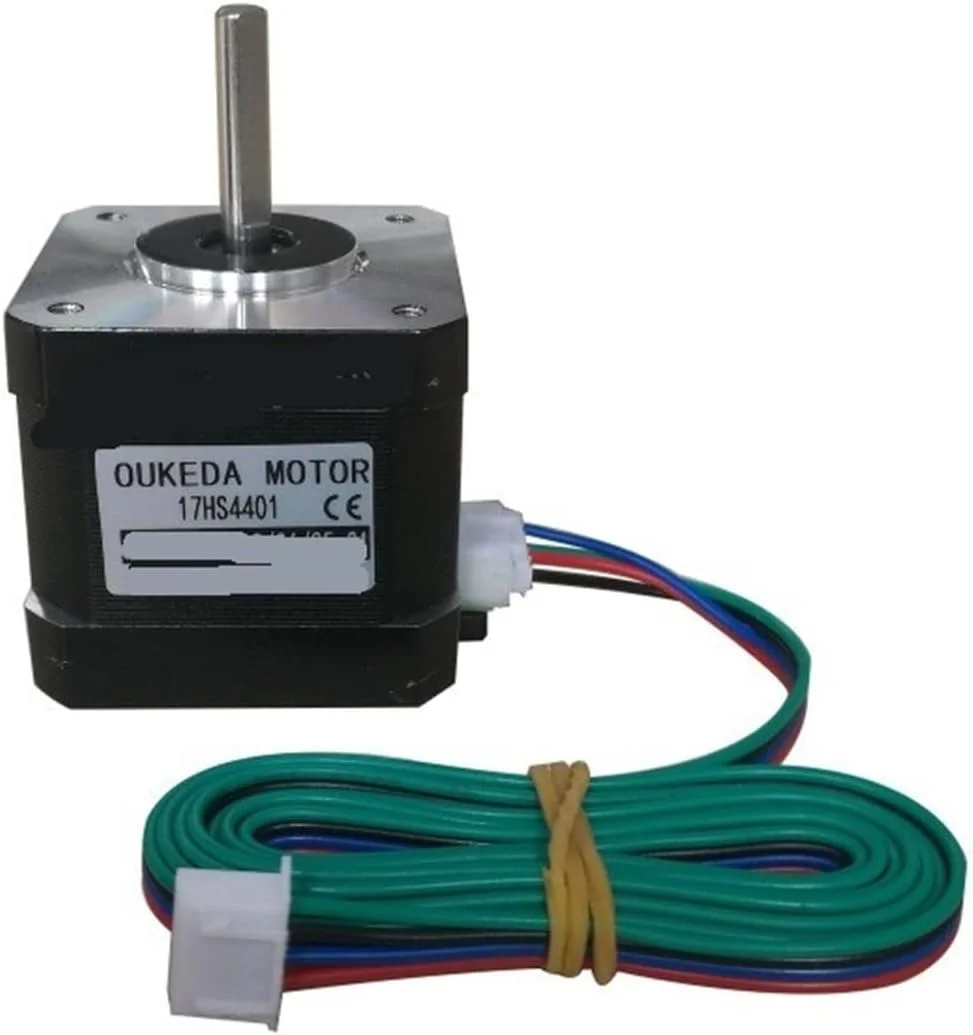 موتور پله ای 42، 1.7 آمپر، 40 میلی متر، 0.45 نیوتن متر، 17HS4401، 1.8 درجه، موتور پله ای پرینتر سه بعدی