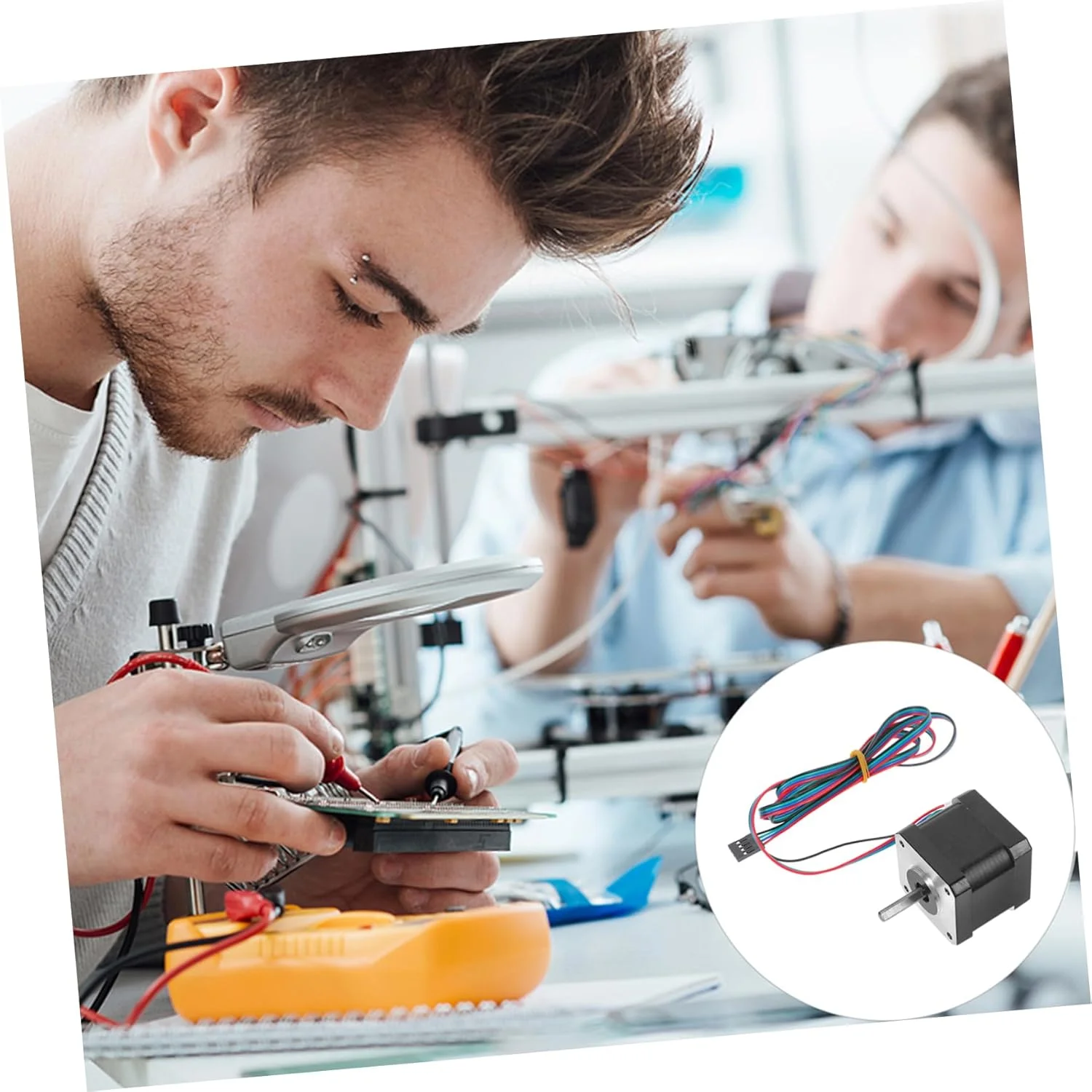 موتور پله ای گشتاور بالا Alipis 92oz برای کاربردهای دقیق اکسترودر در پروژه های رباتیک و CNC