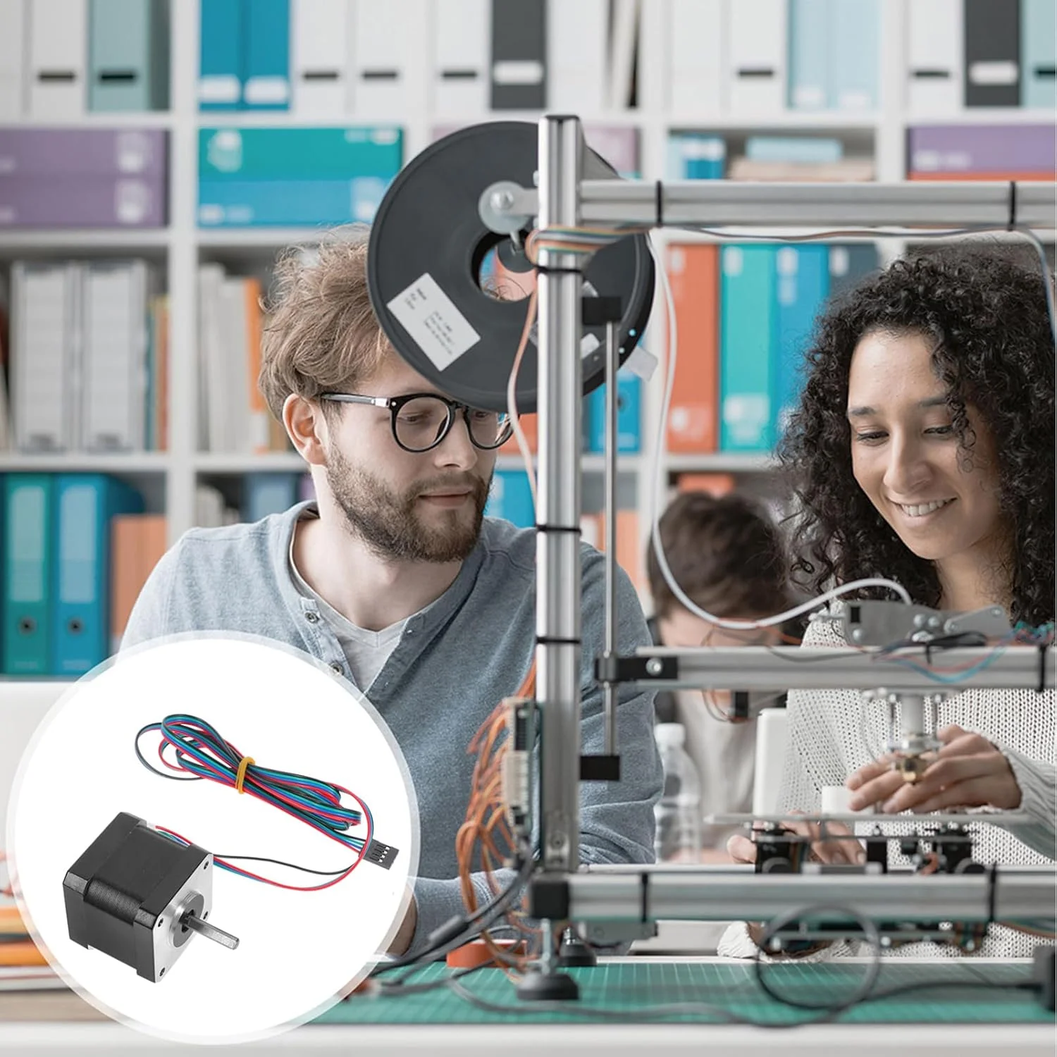 موتور دو قطبی گشتاور بالا Alipis، موتور اکسترودر اندوکتانس برای کاربردهای دقیق