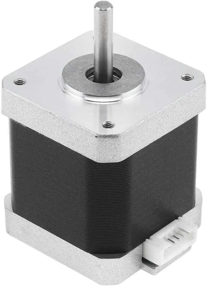 لوازم جانبی موتور پله ای Nema 17/23 موتور پرینتر سه بعدی برای اتوماسیون قطعات پرینتر سه بعدی دستگاه فرز حکاکی CNC (Nema 17 1.5A 10N.cm)