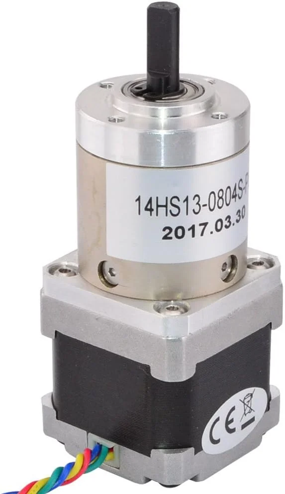 موتور پله ای Nema 14 با گیربکس سیاره ای 51:1 برای پرینتر، دوربین، رباتیک، DIY و CNC موتور پله ای Nema 14 با گیربکس سیاره ای 51:1 برای پرینتر، دوربین، رباتیک، DIY و CNC
