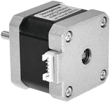 موتور پله ای 42 مدل 17 42BYGHW609 دو فاز چهار سیم 0.4N.M1.5A موتور پرینتر سه بعدی موتور دستگاه حکاکی - (قطر شفت: 42BYGHW609)