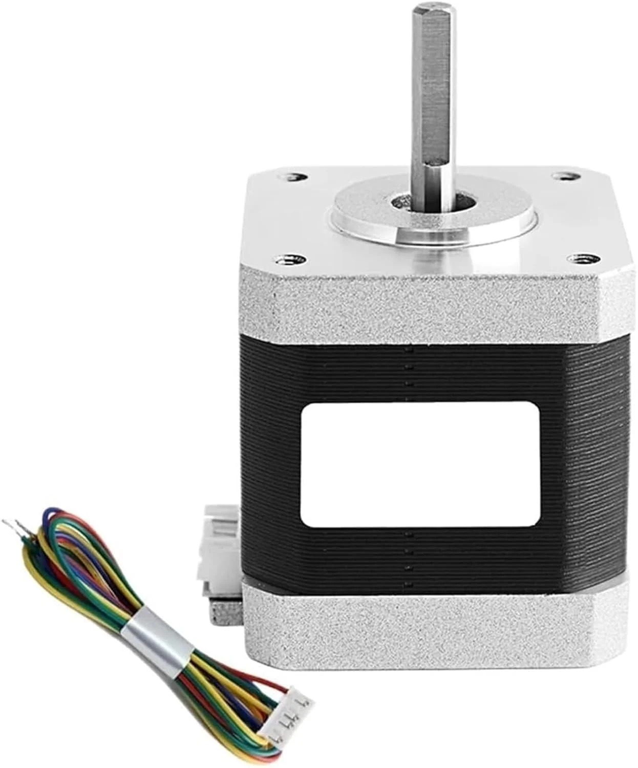 موتور پله ای Nema17 مدل 42BYGH48 1.8A 17HS8401 با 4 سیم، 48 میلی متر، 52N.CM مناسب برای تجهیزات مانیتورینگ پرینتر سه بعدی
