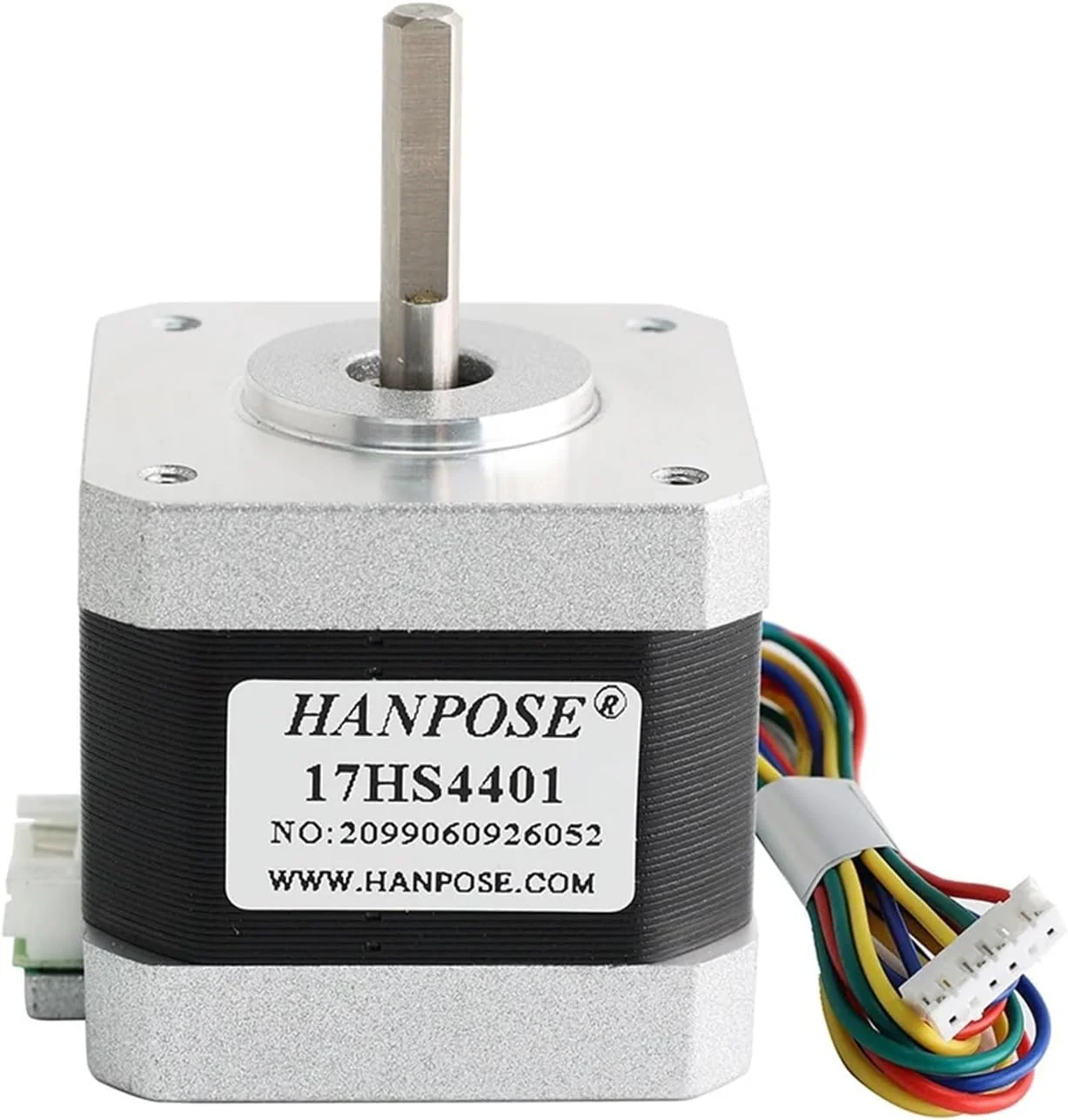 موتور پله ای 4 سیمه 1.8 درجه Nema17 موتور 42 مدل 42BYGH 1.5A 40N.CM 17HS4401 مناسب برای پرینتر سه بعدی و موتور پله ای NEMA17 12 ولت
