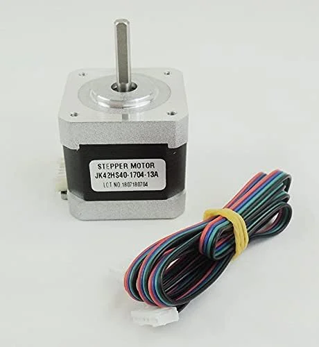 موتور پله ای 4 سیم 17 موتور 42 مدل 42BYGH 1.7A پرینتر سه بعدی برای دستگاه حکاکی CNC