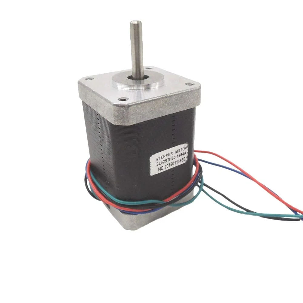 یک عدد موتور پله ای 4 سیمه 17HS4218 Nema17، موتور 42، موتور Nema 17 مدل 42BYGH با جریان 1.8 آمپر (17HS4218) مناسب برای پرینتر سه بعدی و CNC