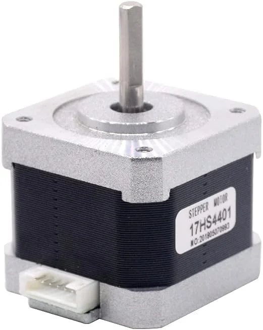 یک عدد موتور پله‌ای 4 سیمه 17HS4401، موتور 42، موتور 17، 42BYGH 1.7A (17HS4401) موتور پرینتر سه بعدی و CNC