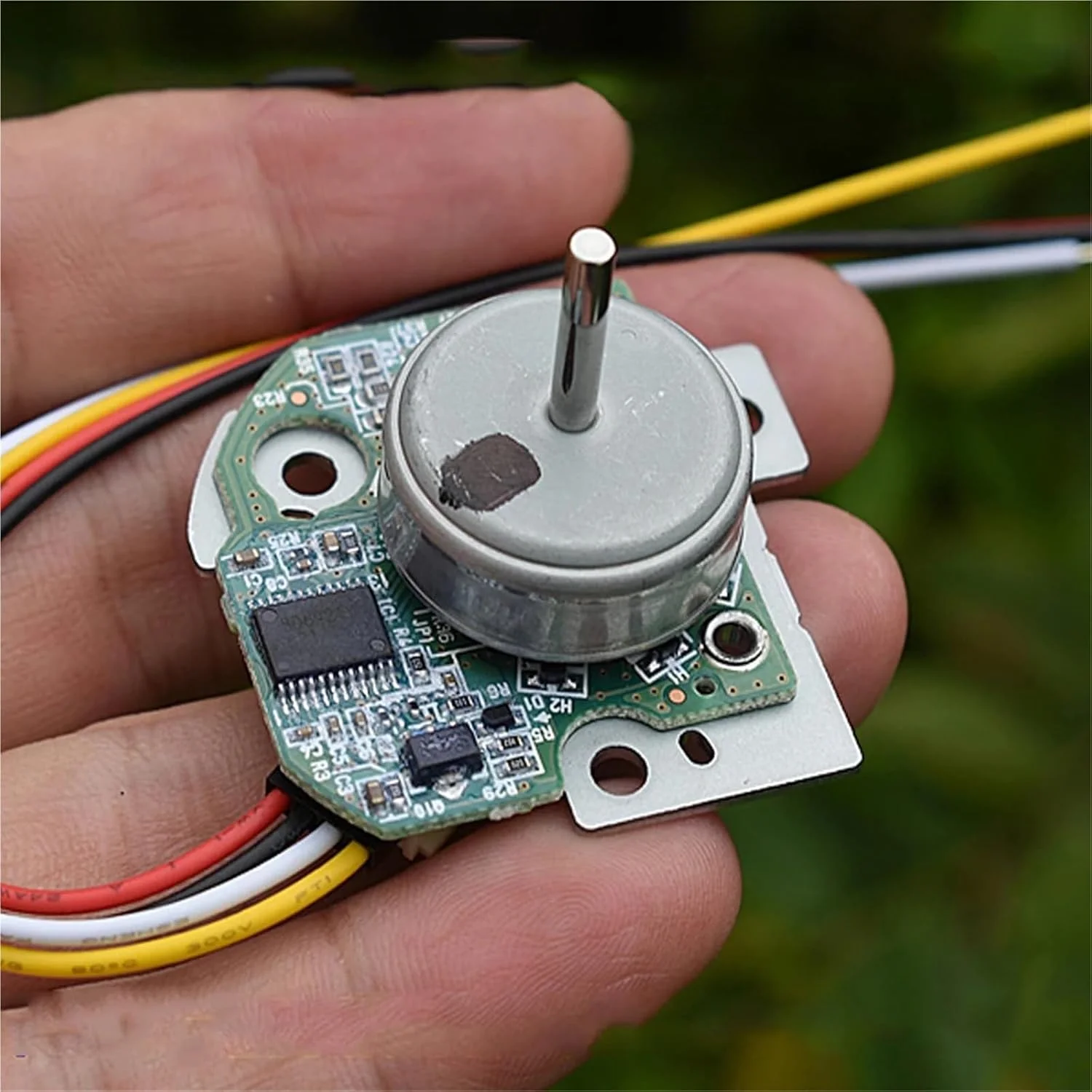 موتور براشلس کوچک 24 میلی‌متری DC 12V 15V 31500 RPM با توان بالا 20 وات به همراه برد درایور - 1 عدد